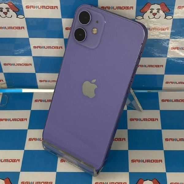 iPhone12 mini Apple版SIMフリー 128GB MJQD3J/A A2398 ジャンク品 パープル