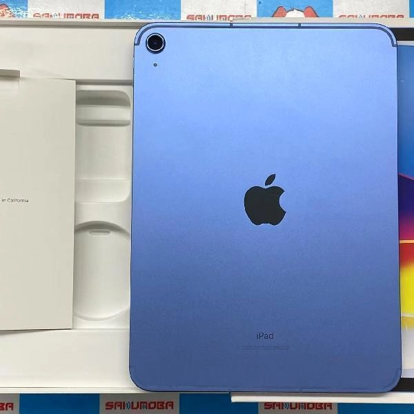 iPad 第10世代 SoftBank版SIMフリー 64GB MQ6K3J/A A2757 美品 ブルー