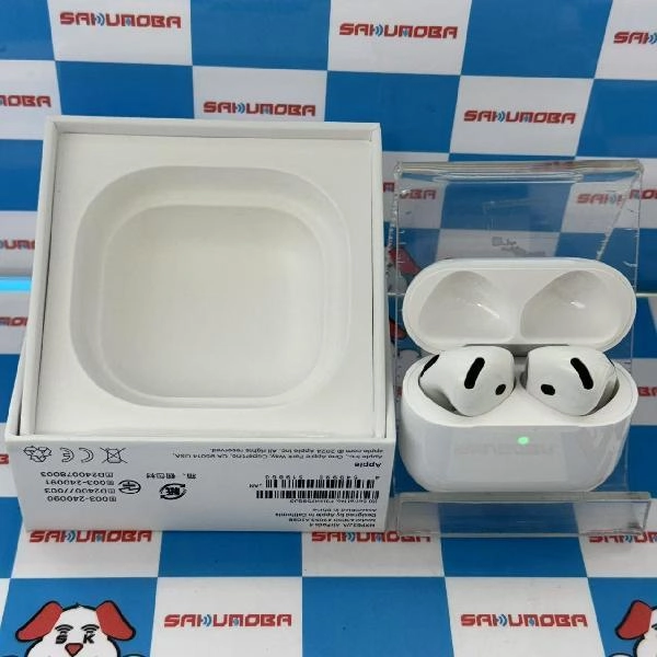Apple AirPods 第4世代  MXP63J/A A3058 極美品 ホワイト
