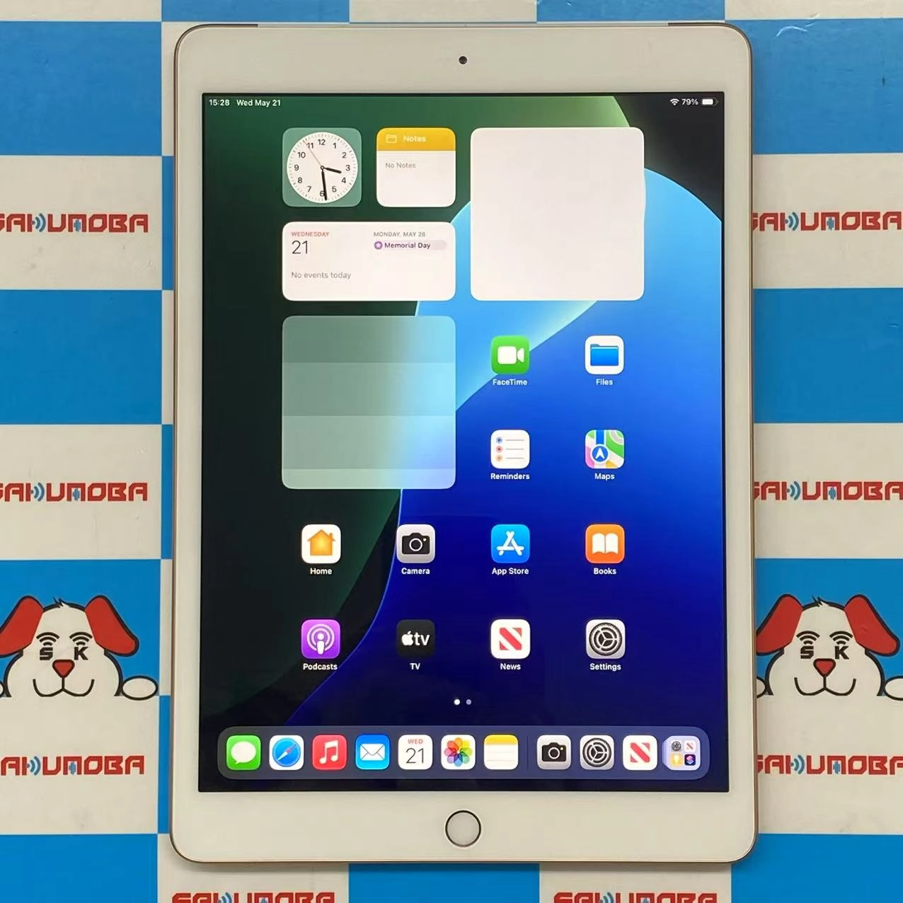 iPad 第7世代 Wi-Fi+Cellularモデル 128GB ゴールド MW6G2J/A Apple版SIMフリー