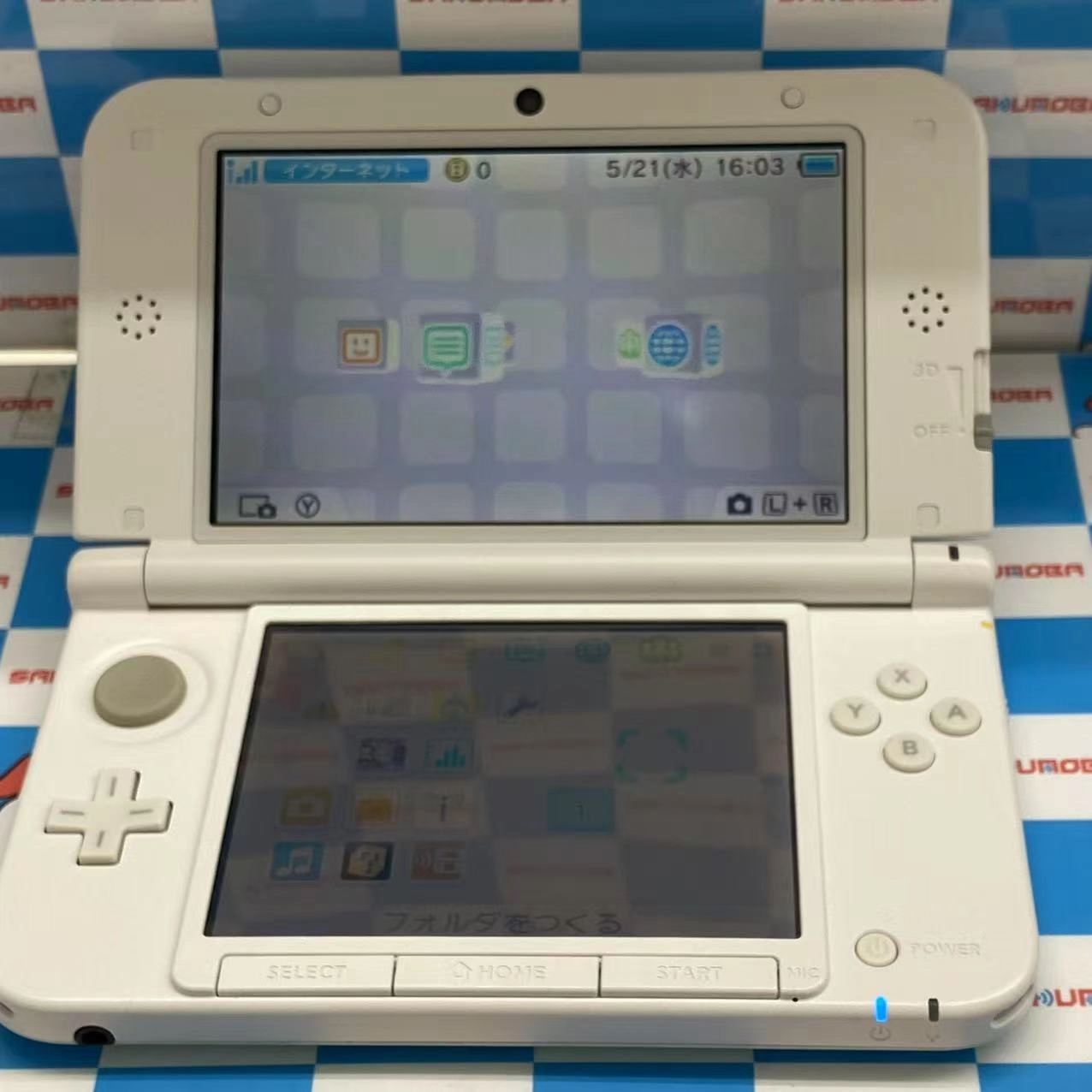 NEWニンテンドー3DS LL - ミントXホワイト SPR-S-JPN-C0