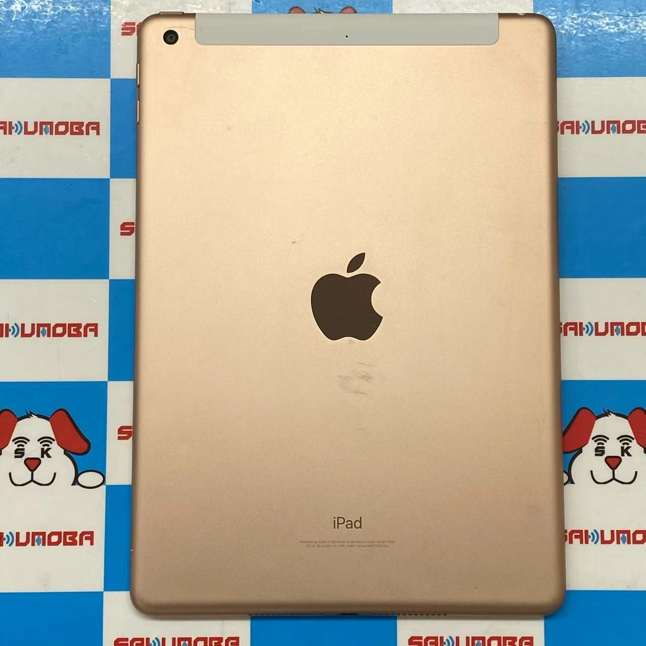 iPad 第6世代 Wi-Fi+Cellularモデル 32GB ゴールド MRM02J/A AU版SIMフリー