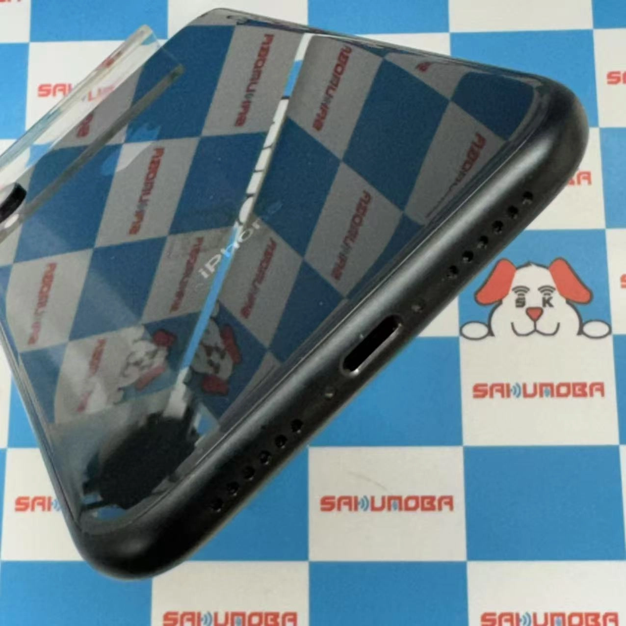 iPhoneXR 64GB ブラック MT002J/A SIMロック解除済 au ジャンク品