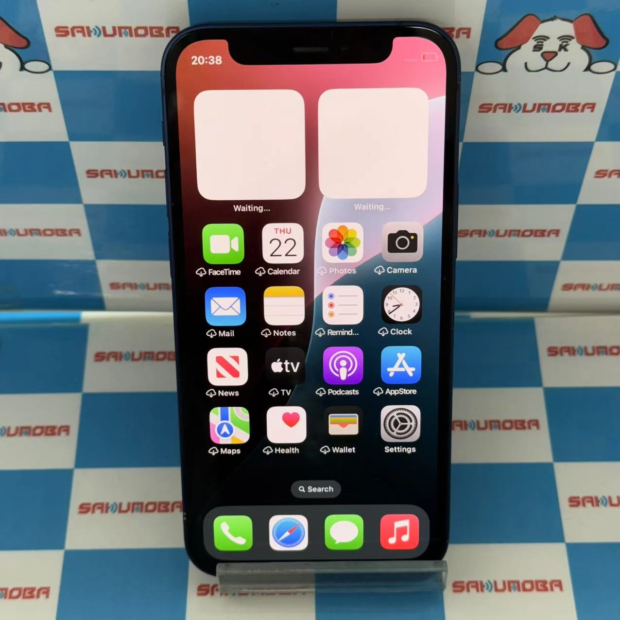 iPhone12 mini 64GB ブルー MGAP3J/A SIMロック解除済 SoftBank