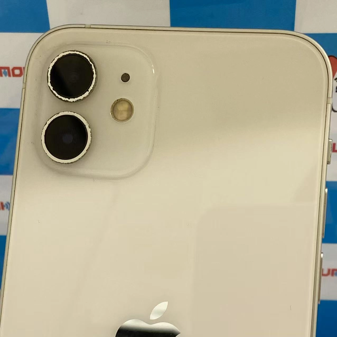 iPhone12 64GB ホワイト MGHP3J/A AU版SIMフリー ディスプレイ非純正 ジャンク品 au