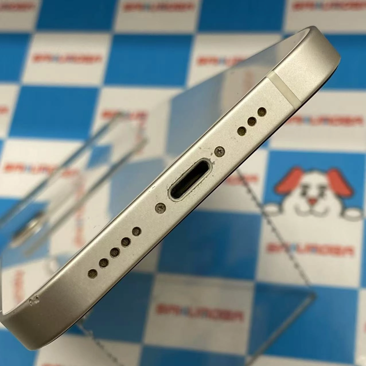 iPhone12 64GB ホワイト MGHP3J/A AU版SIMフリー ディスプレイ非純正 ジャンク品 au