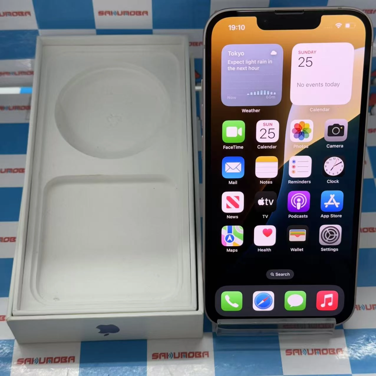 iPhone13 128GB ピンク MLNE3J/A AU版SIMフリー 極美品