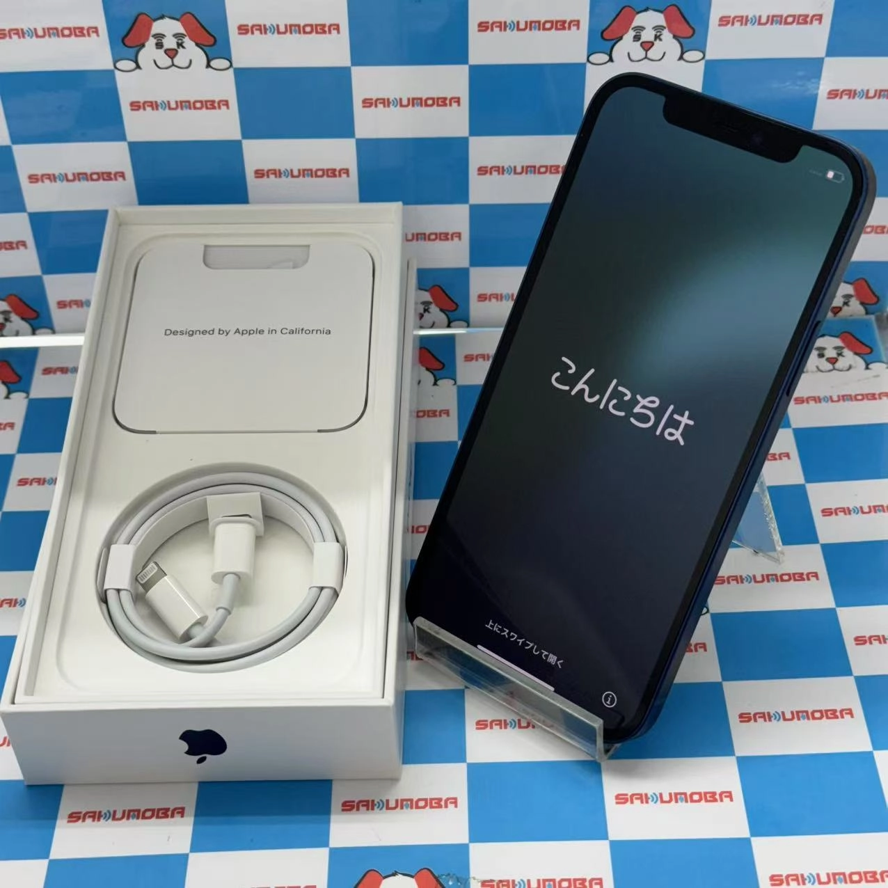 iPhone12 128GB ブルー NGHX3J/A AU版SIMフリー 交換未使用 au