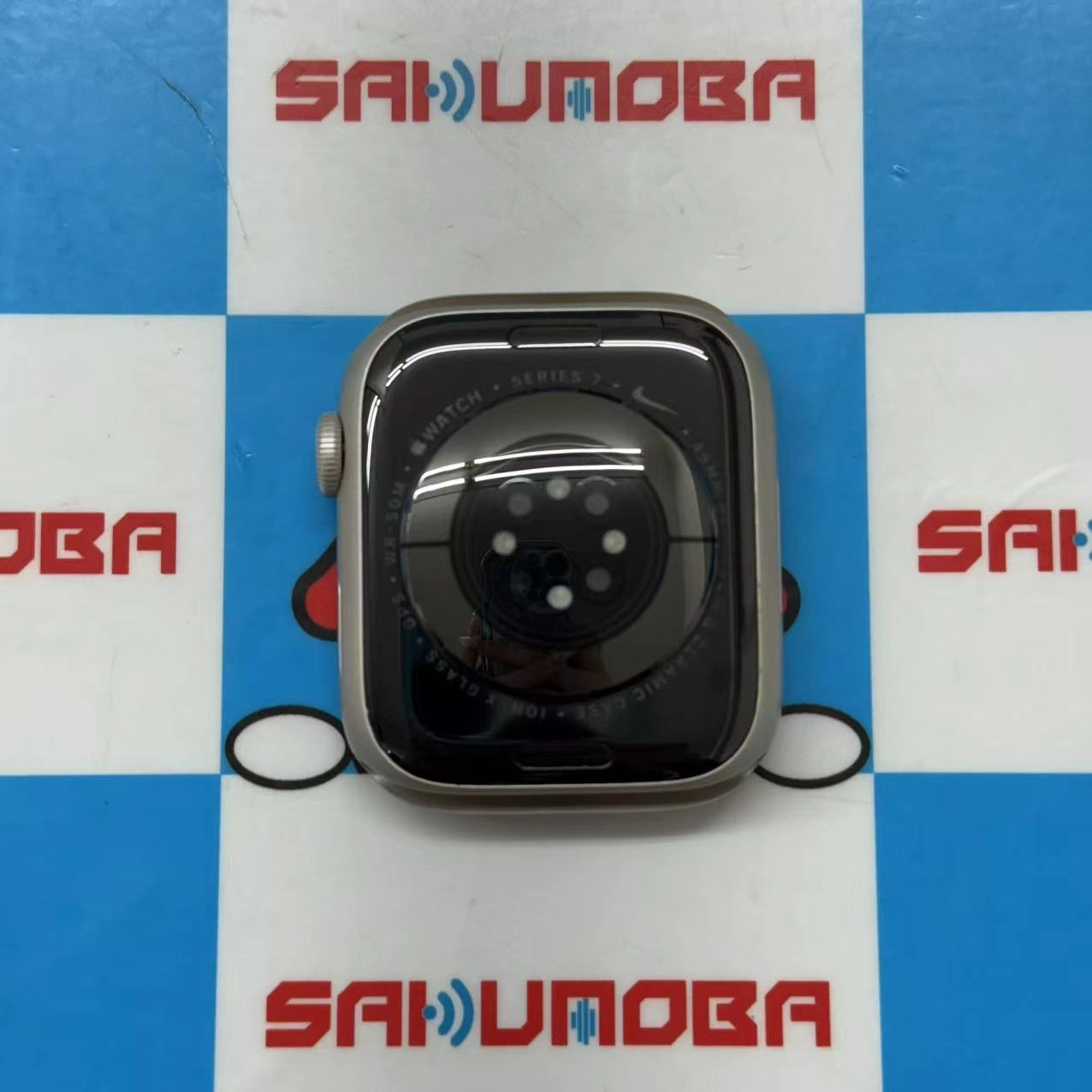 Apple Watch Nike Series7 45mm GPSモデル 32GB スターライト MKNA3J/A