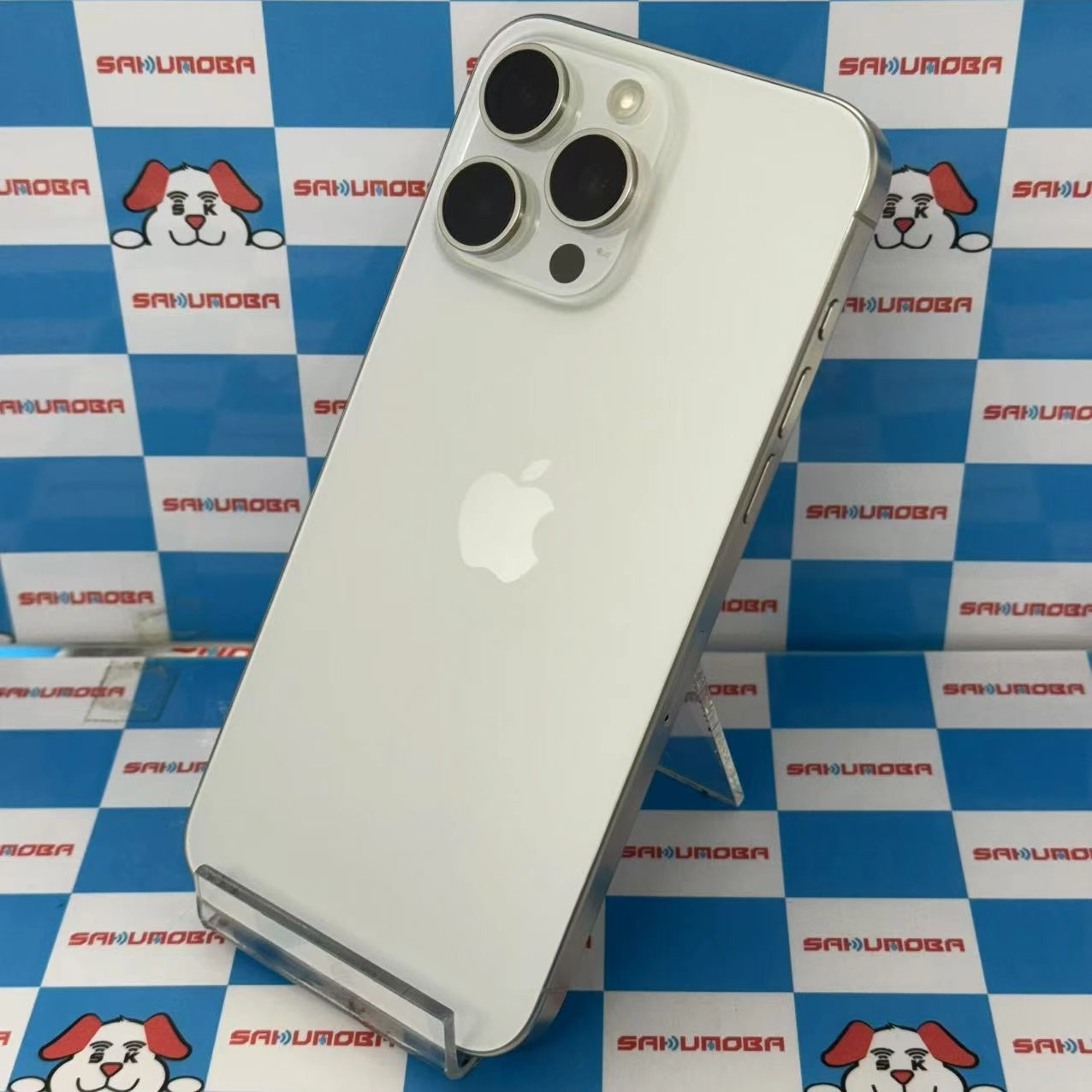 iPhone15 Pro Max 512GB ホワイトチタニウム MU6V3J/A SIMフリー 極美品