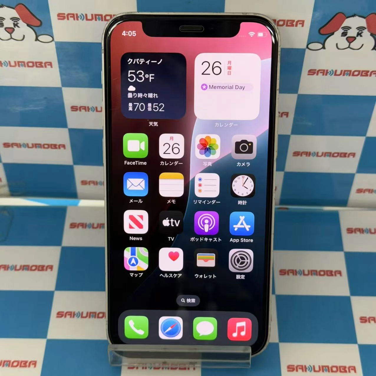 iPhone12 mini 64GB ホワイト MG8G3LL/A 海外版SIMフリー ジャンク品