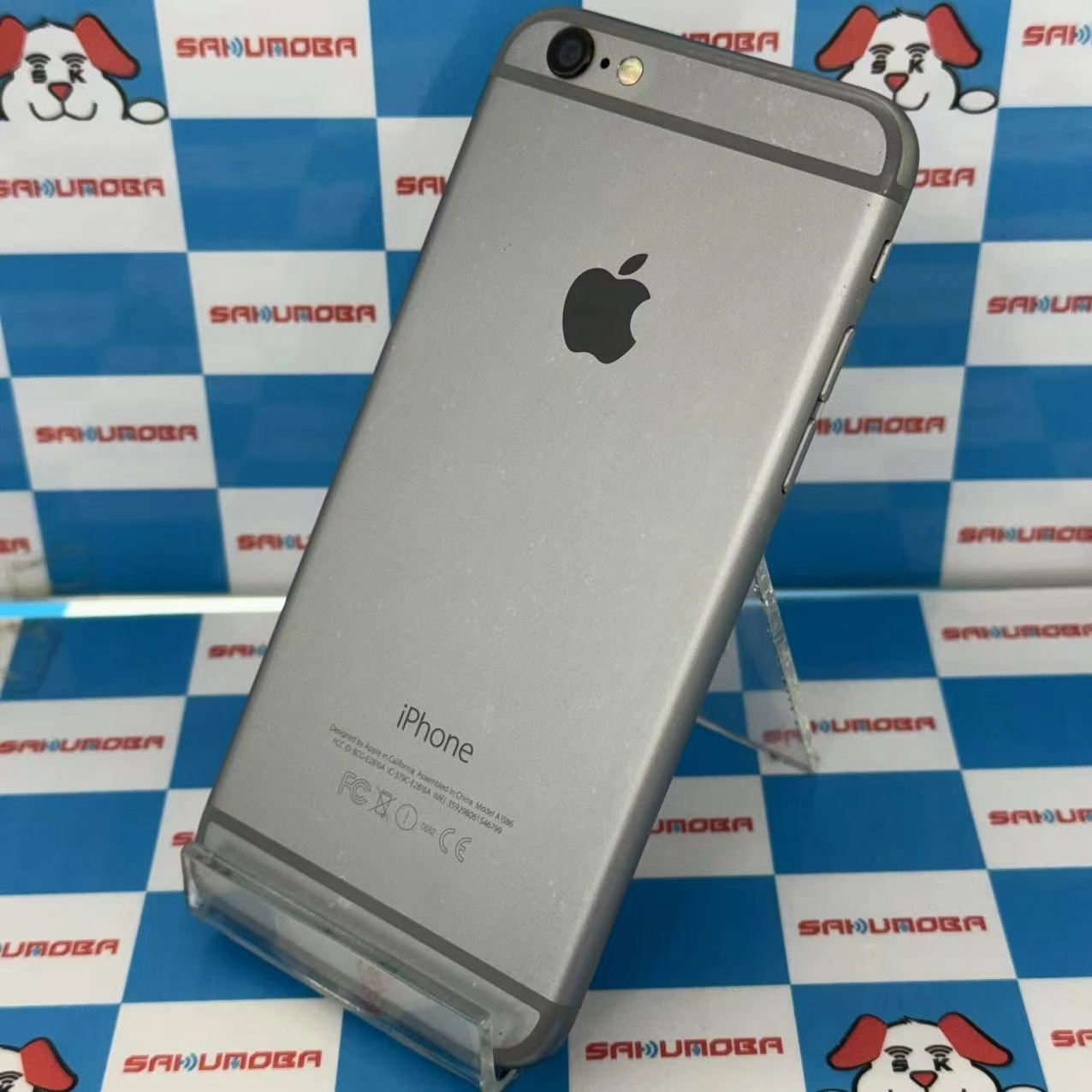 iPhone6 16GB スペースグレイ MG472J/A au