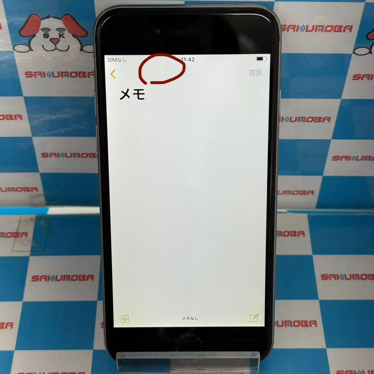 iPhone6 16GB スペースグレイ MG472J/A au