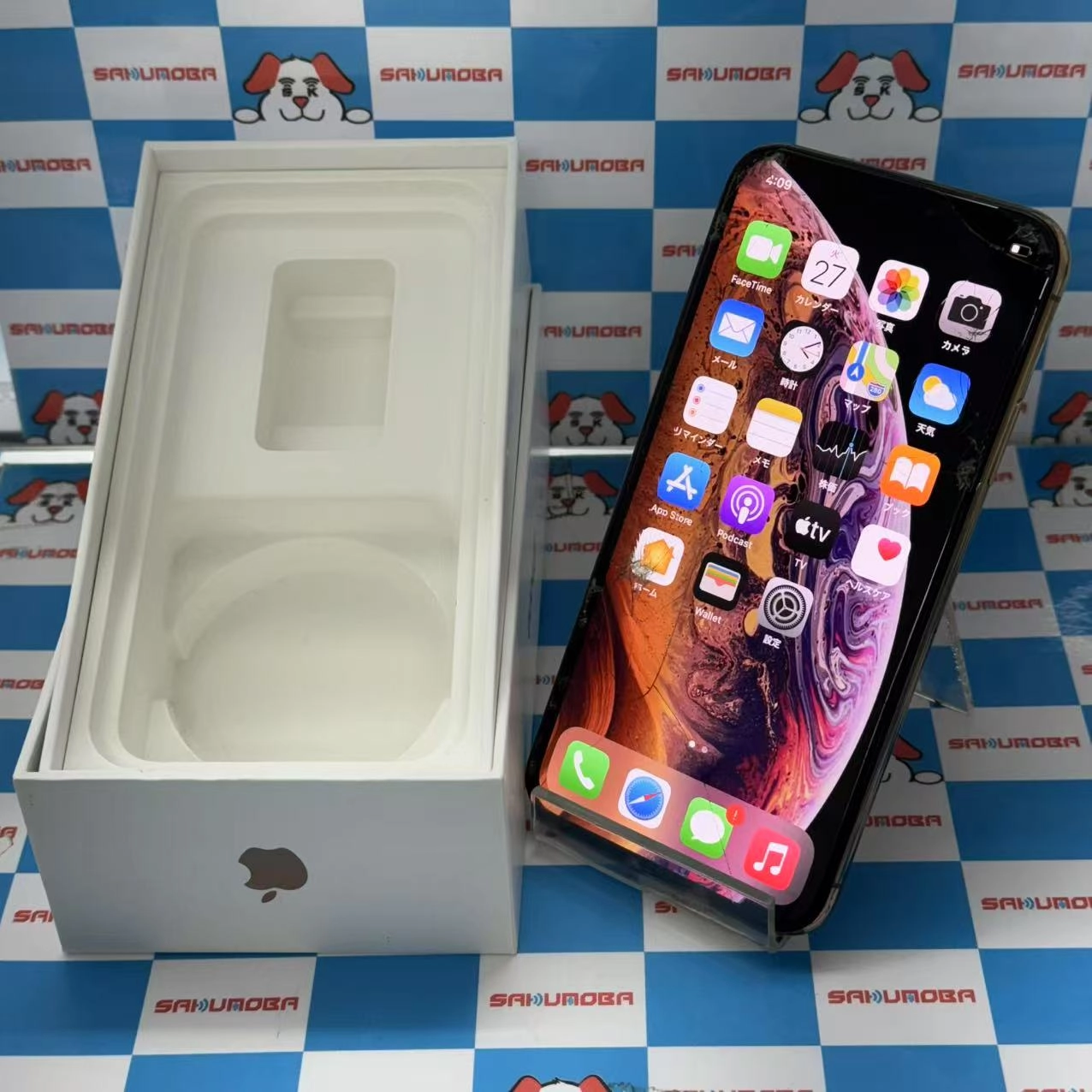 iPhoneXS 256GB ゴールド NTE22J/A SIMロック解除済 docomo ジャンク品