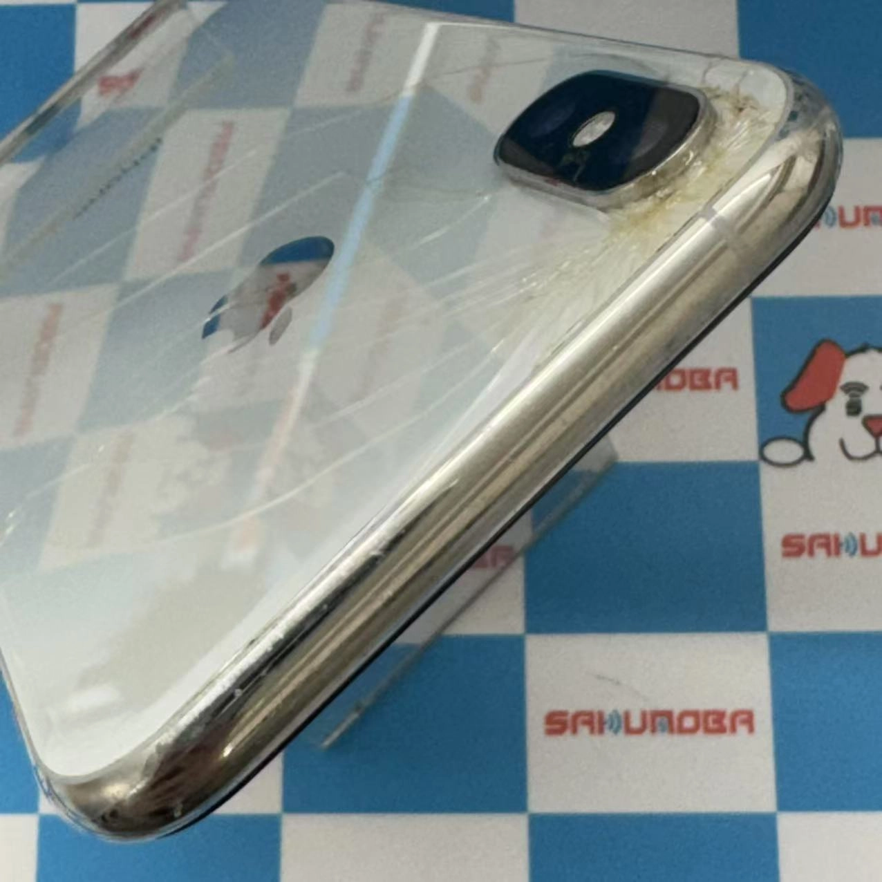 iPhoneXS SoftBank Apple 64GB シルバー A2098 SIMロック解除済 ジャンク品