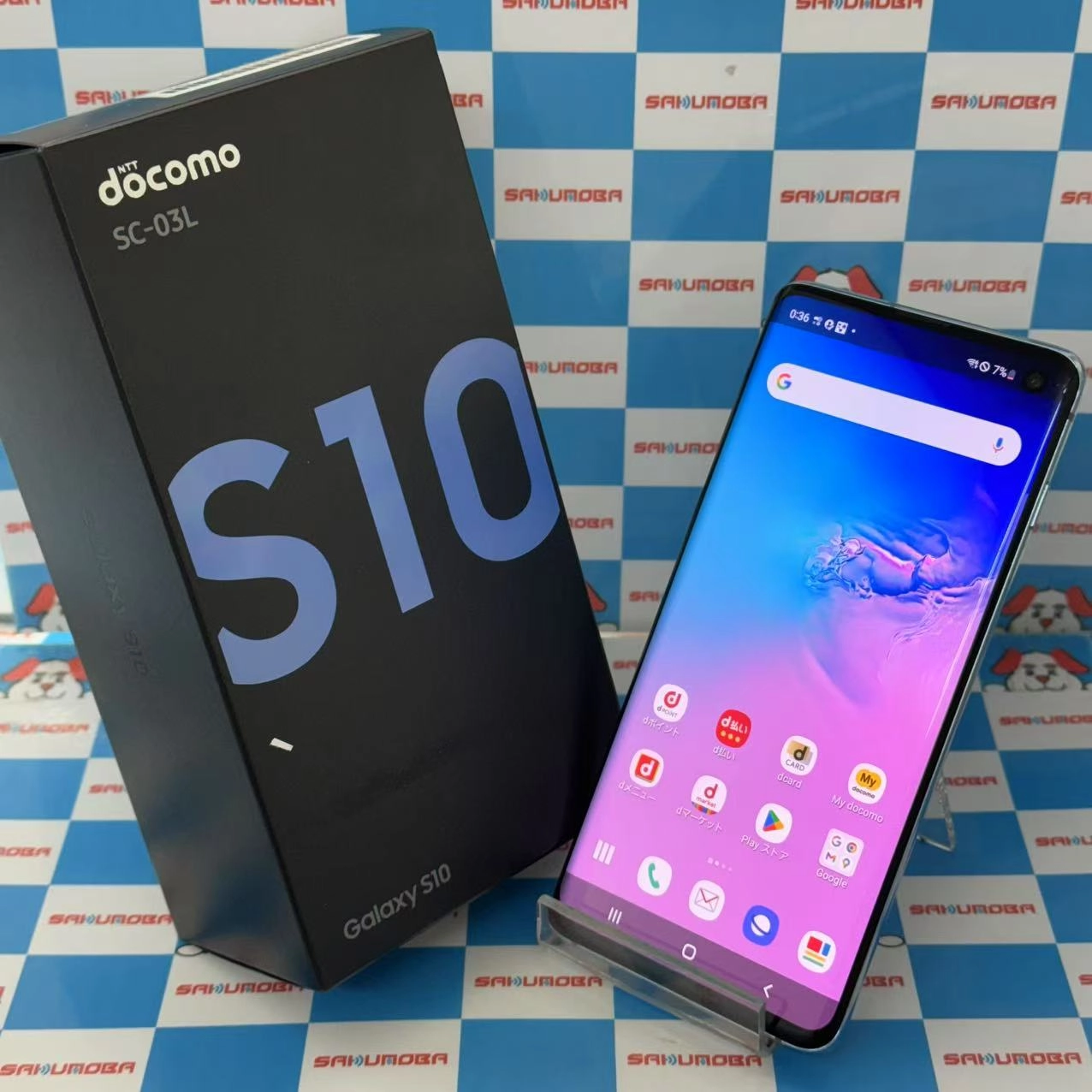 Galaxy S10 128GB プリズムブルー SC-03L SIMロック解除済 docomo ジャンク品