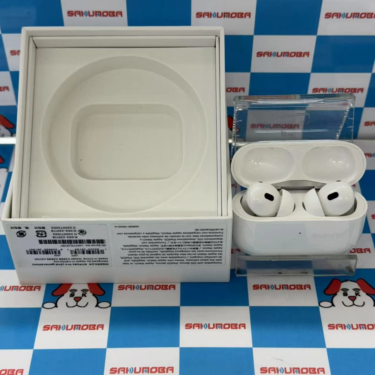 Airpods Pro 第2世代 ー ホワイト MQD83J/A