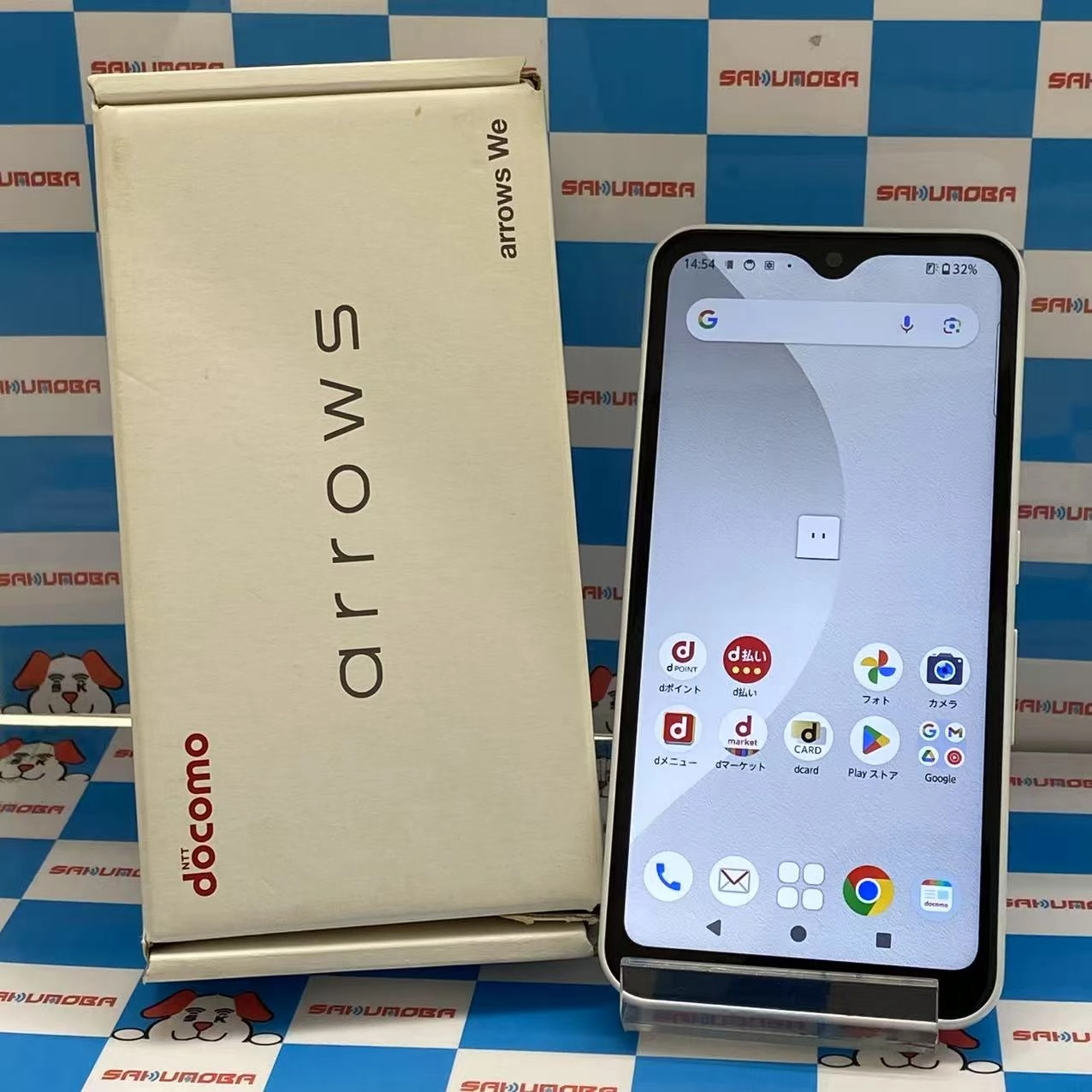 arrows We 64GB ホワイト F-51B docomo版SIMフリー