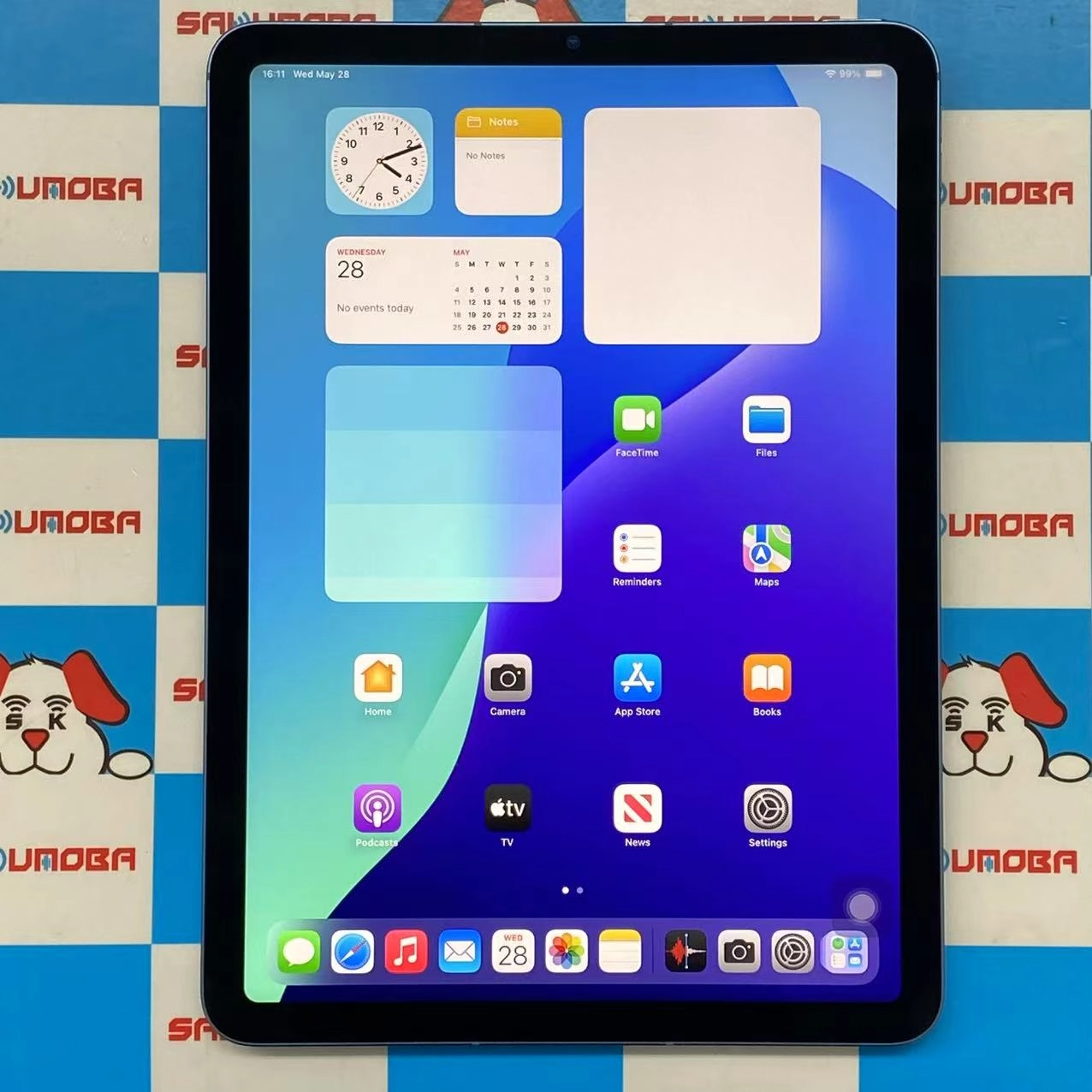 iPad Air 第5世代 Wi-Fi+Cellularモデル 256GB ブルー MM733J/A SIMフリー