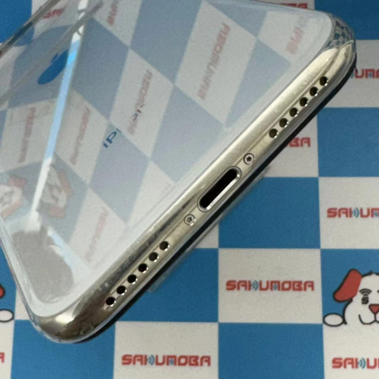 iPhoneX 64GB シルバー NQAY2J/A SIMロック解除済 SoftBank