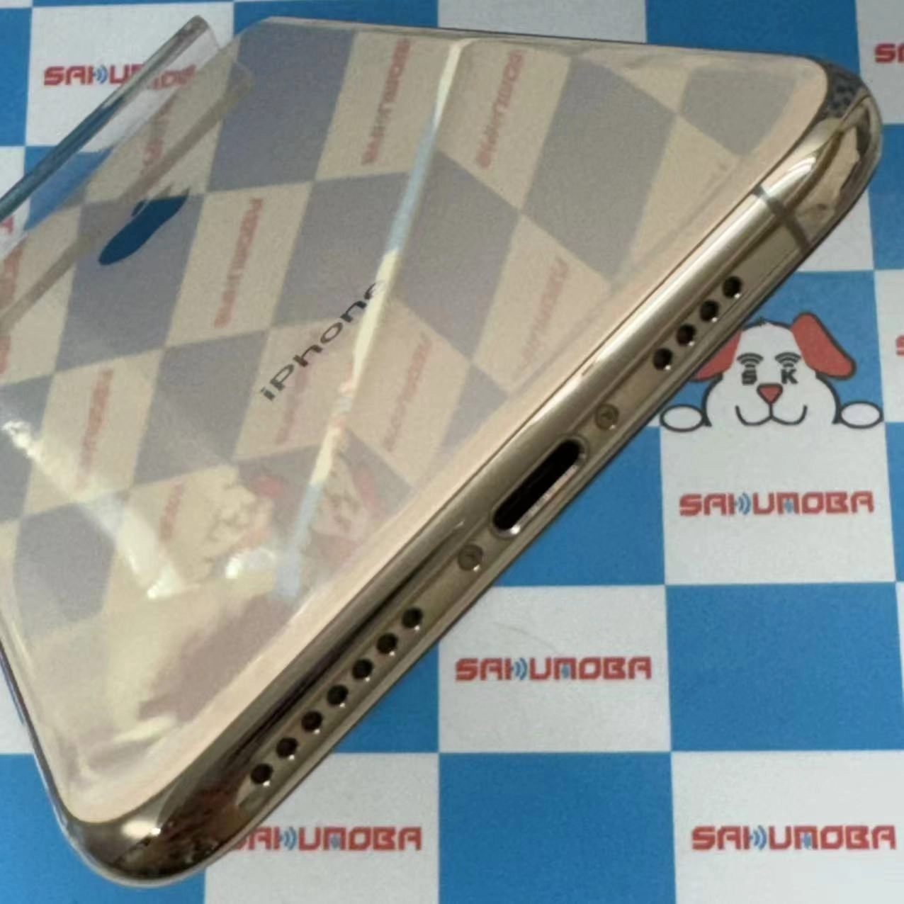 iPhoneXS Max 256GB ゴールド MT6W2J/A SIMロック解除済 au ジャンク品