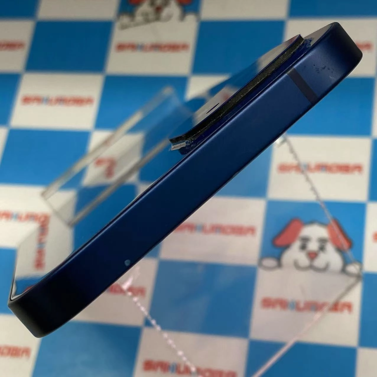 iPhone12 128GB ブルー MGHX3J/A SIMロック解除済 SoftBank版SIMフリー バッテリー非正規 ジャンク品