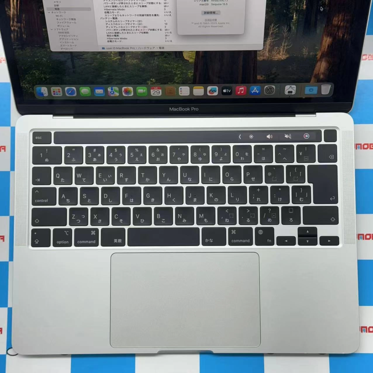 MacBook Pro 13インチ M2 2022 16GB/256GB 8CPU 10GPU シルバー A2338