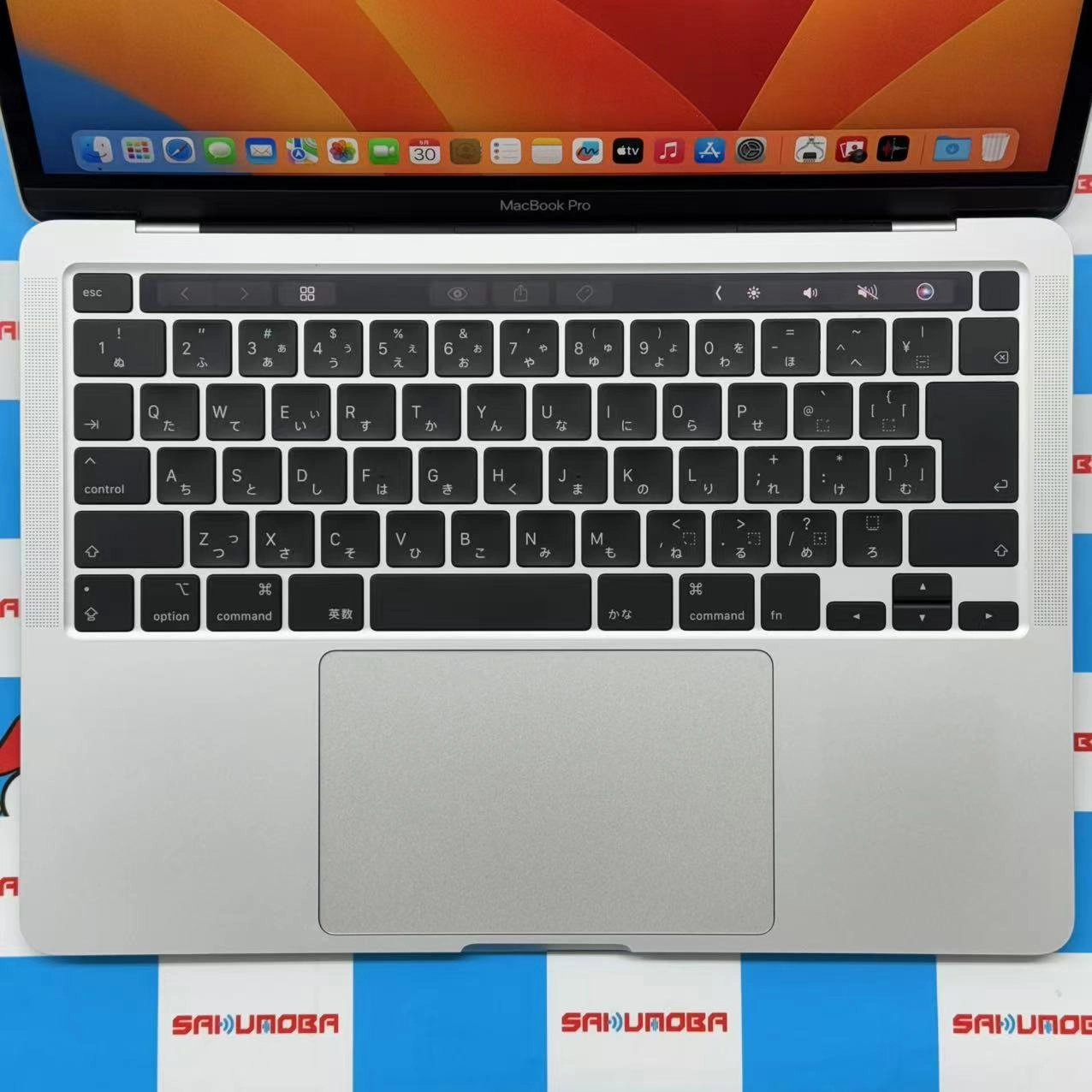 MacBook Pro 13インチ 2020 Thunderbolt 3 ports x 4 16GB/512GB Core i5 2GHz シルバー A2251