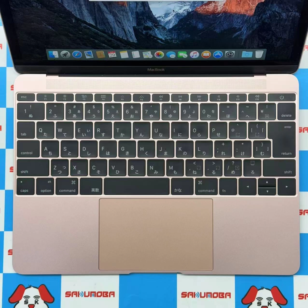 MacBook 12インチ Early2016 8GB/256GB Core m3 1.1GHz ローズゴールド A1534