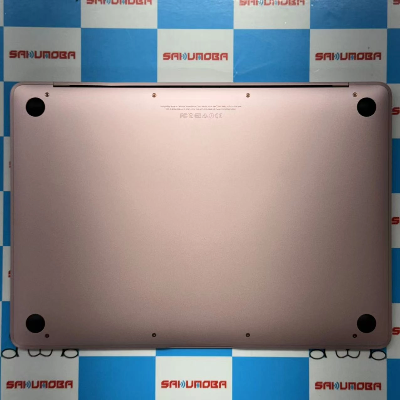 MacBook 12インチ Early2016 8GB/256GB Core m3 1.1GHz ローズゴールド A1534