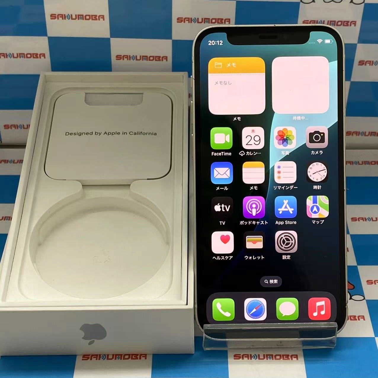 iPhone12 mini 128GB ホワイト MGDM3J/A AU版SIMフリー au