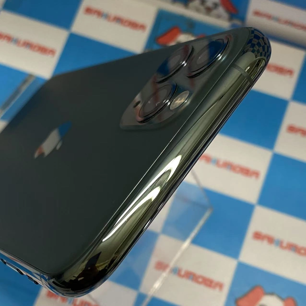 iPhone11 Pro 64GB ミッドナイトグリーン MWC62J/A SIMロック解除済 SoftBank ジャンク品