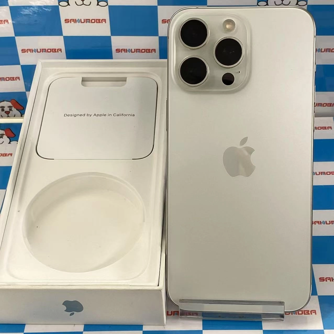 iPhone15 Pro Max 1TB ホワイトチタニウム MU703J/A SIMフリー