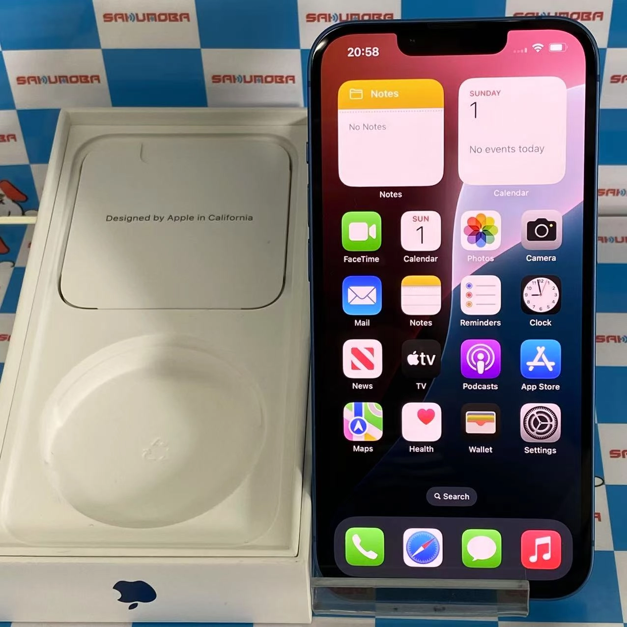 iPhone13 128GB ブルー MLNG3J/A AU版SIMフリー