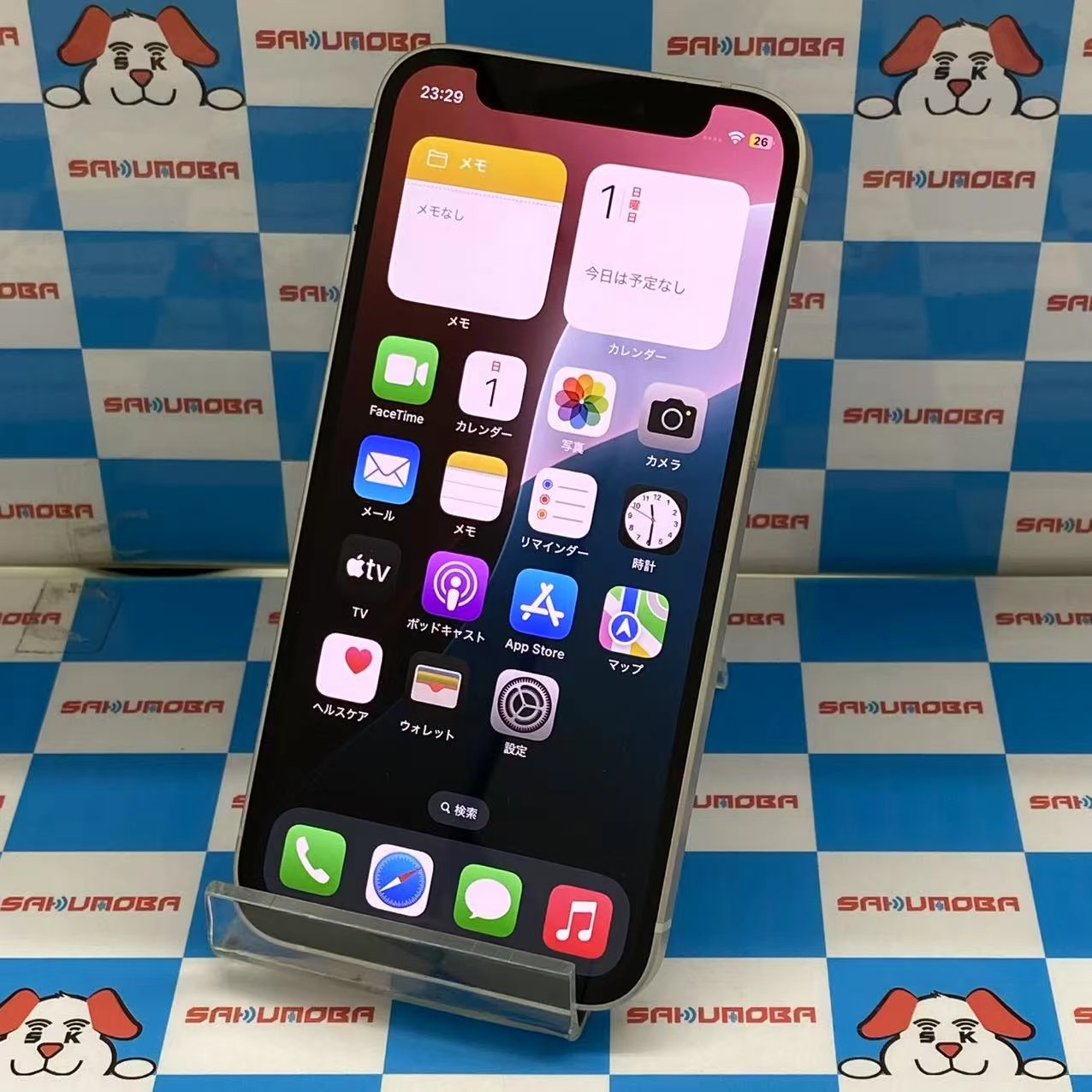 iPhone12 mini 64GB ホワイト MGA63J/A AU版SIMフリー au