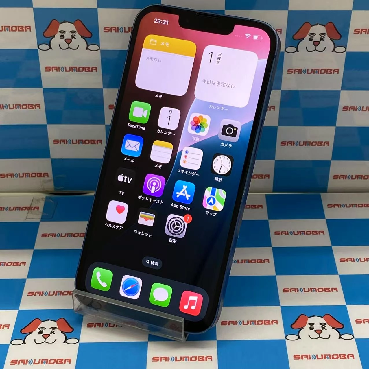 iPhone13 128GB ブルー MLNG3J/A AU版SIMフリー ジャンク品