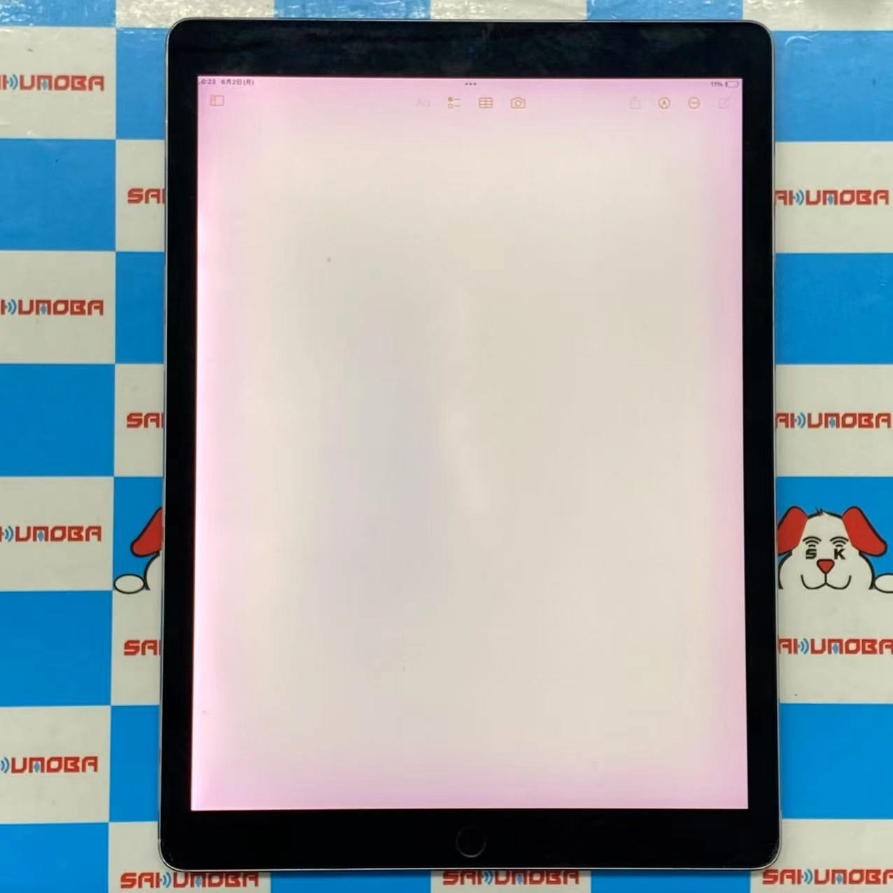 iPad Pro 12.9インチ 第2世代 Wi-Fi+Cellular モデル 512GB スペースグレイ MPLJ2J/A SoftBank版 ジャンク品