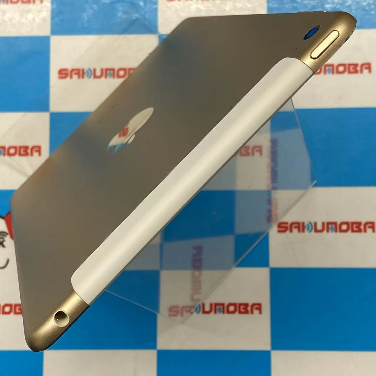 iPad mini 第4世代 Wi-Fi+Cellular モデル 128GB ゴールド MK782J/A AU版SIMフリー 美品 au