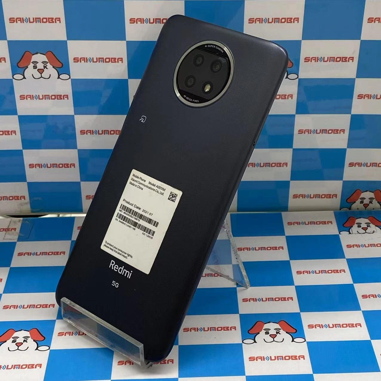 Redmi Note 9T 128GB ナイトフォールブラック A001XM SoftBank版SIMフリー ジャンク品