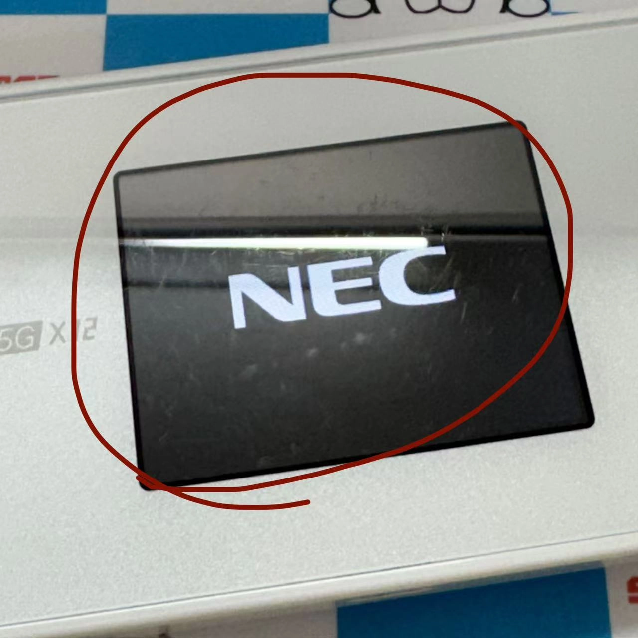 Speed Wi-Fi 5G X12 ** AU版 アイスホワイト NAR03