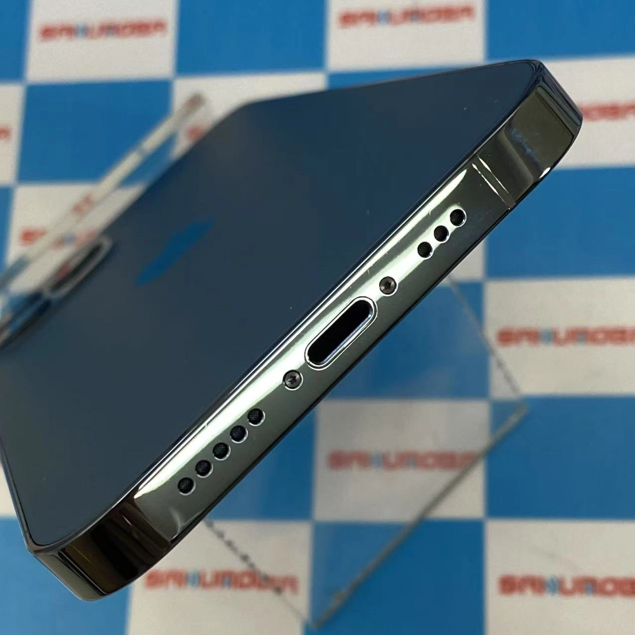 iPhone12 Pro 128GB パシフィックブルー NGM83J/A SIMロック解除済 au 訳あり交換未使用品