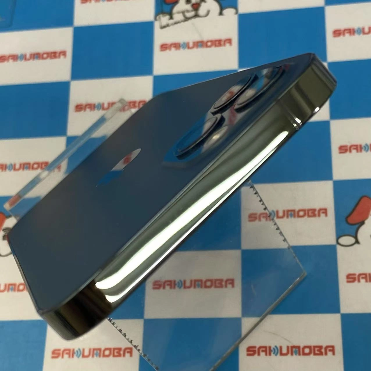 iPhone12 Pro 128GB パシフィックブルー NGM83J/A SIMロック解除済 au 訳あり交換未使用品