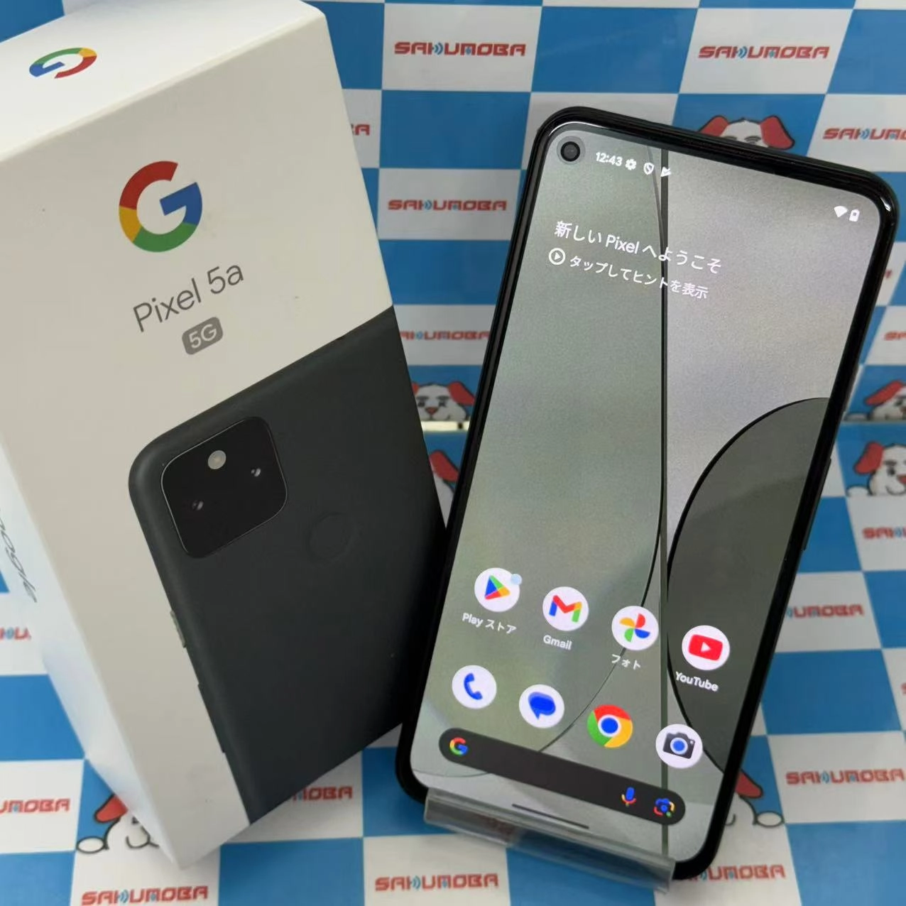 Google Pixel 5a (5G) 128GB Mostly Black G4S1M SoftBank版SIMフリー