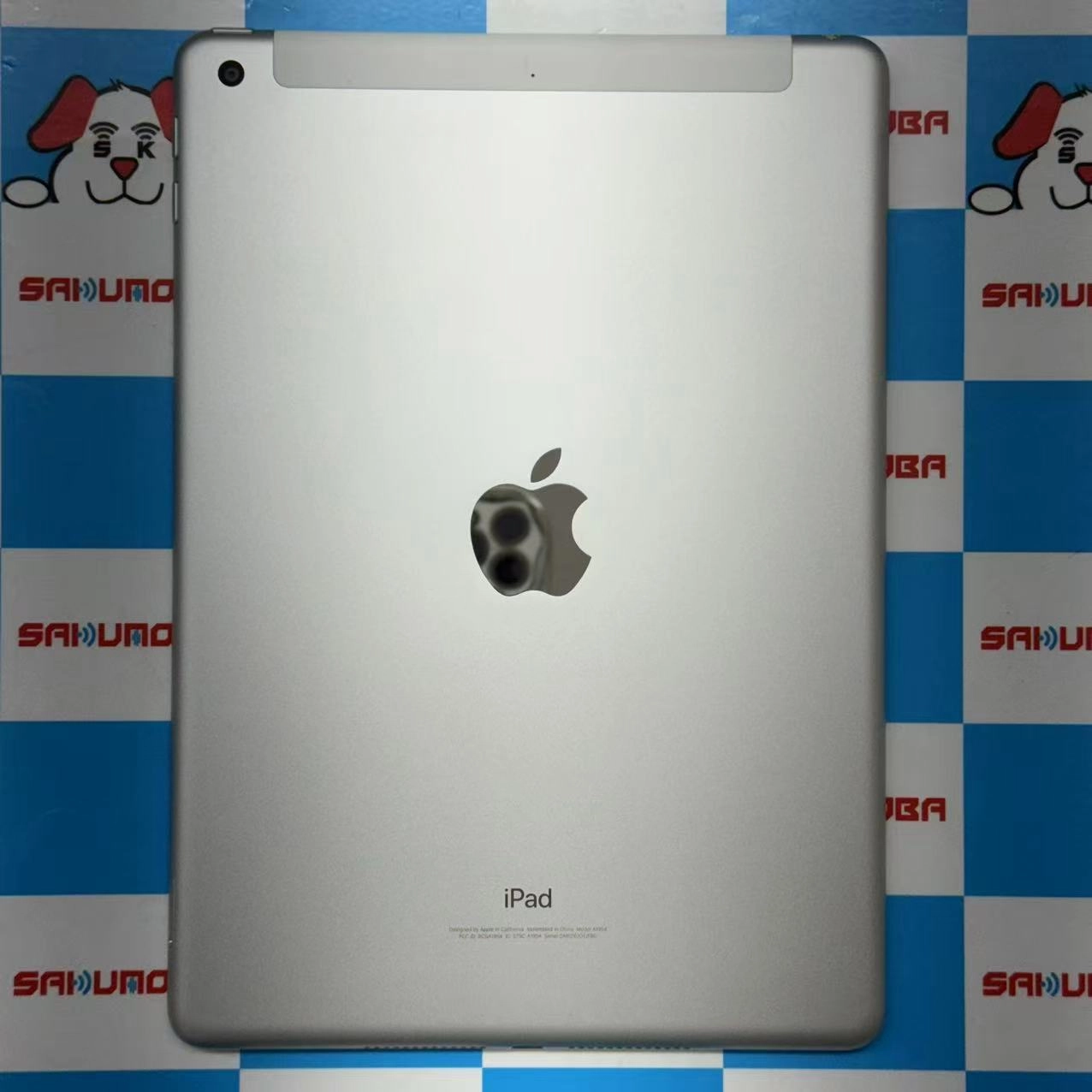 iPad 第6世代 Wi-Fi+Cellularモデル 128GB シルバー MR732J/A SIMロック解除済 au