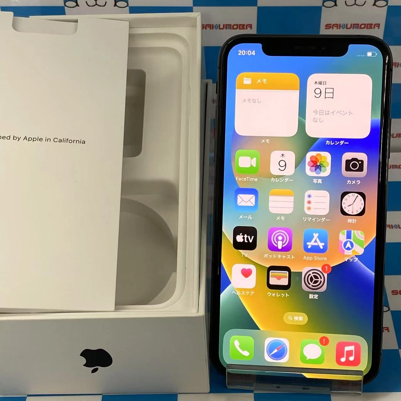 iPhoneXS 64GB スペースグレイ MTAW2J/A SIMロック解除済 au ジャンク品