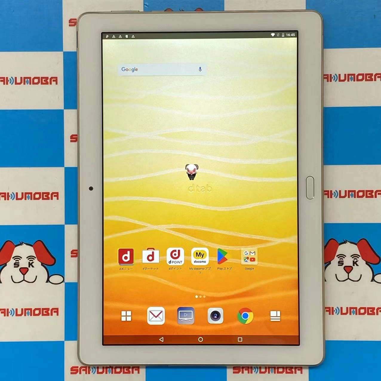 dtab d-01K 32GB Gold docomo版SIMフリー 極美品