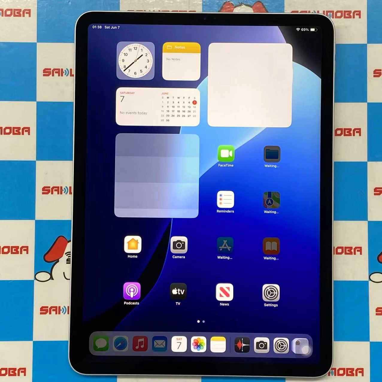 iPad Pro 11インチ 第2世代 Wi-Fiモデル 128GB シルバー MY252J/A