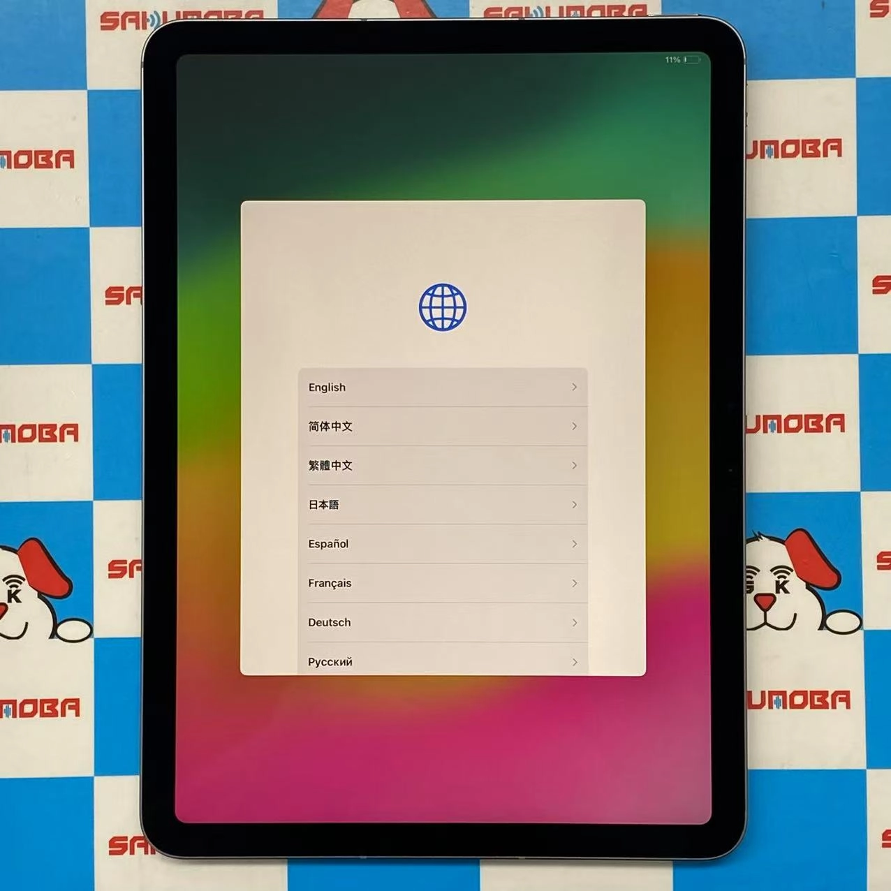 iPad Air 11インチ 第6世代 Wi-Fi + Cellular 128GB スペースグレイ MUXD3J/A SIMロック解除済 docomo 開封未使用品