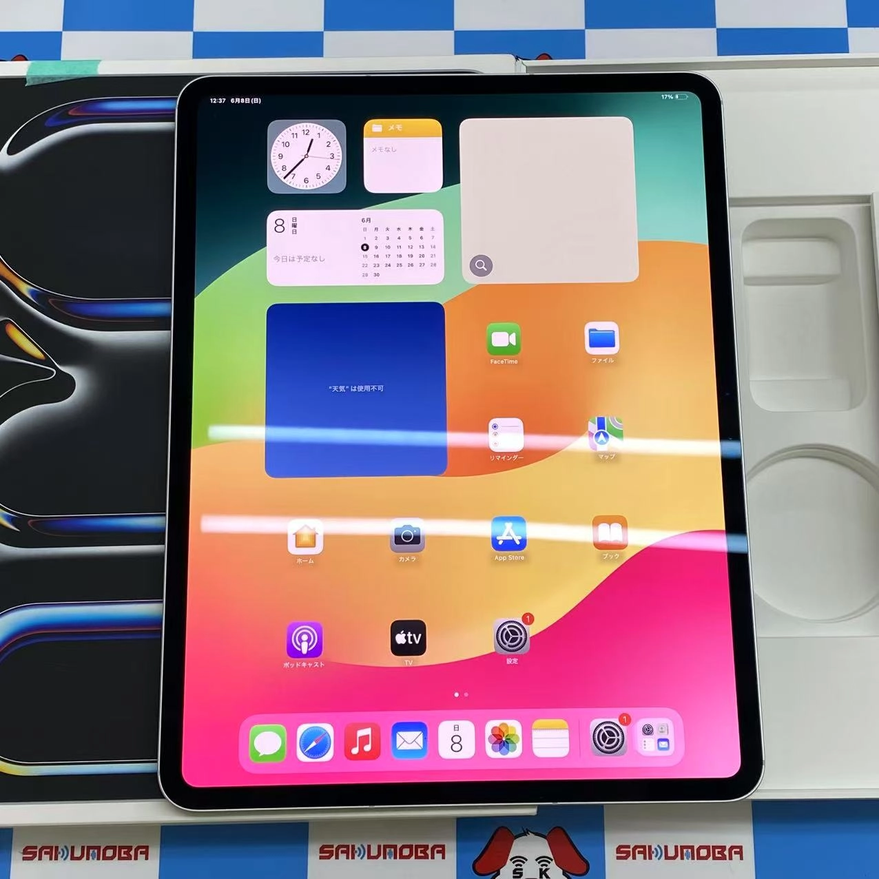 iPad Pro 13インチ 第1世代 Wi-Fi + Cellular 256GB シルバー MVXT3J/A au 極美品