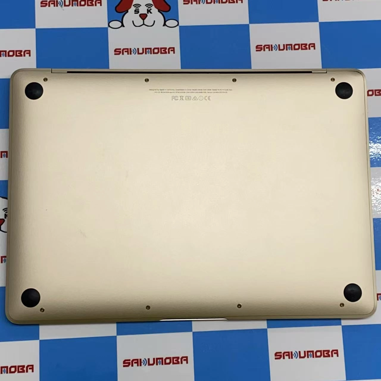 MacBook 12インチ 2017 8GB/256GB ゴールド MNYK2J/A